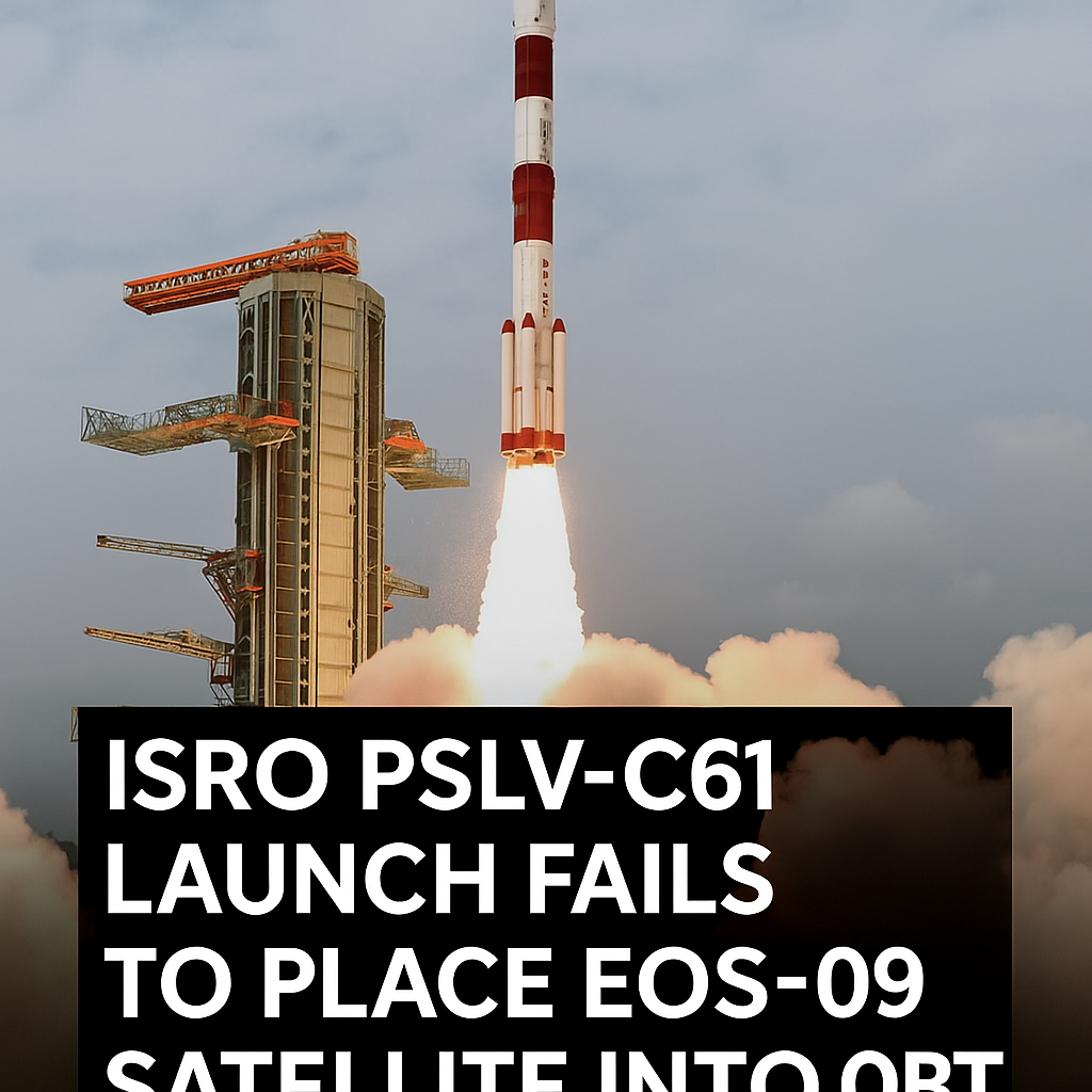 ISRO's PSLV-C61 Mission